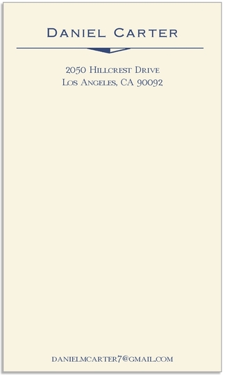 Carter Jotter Cards